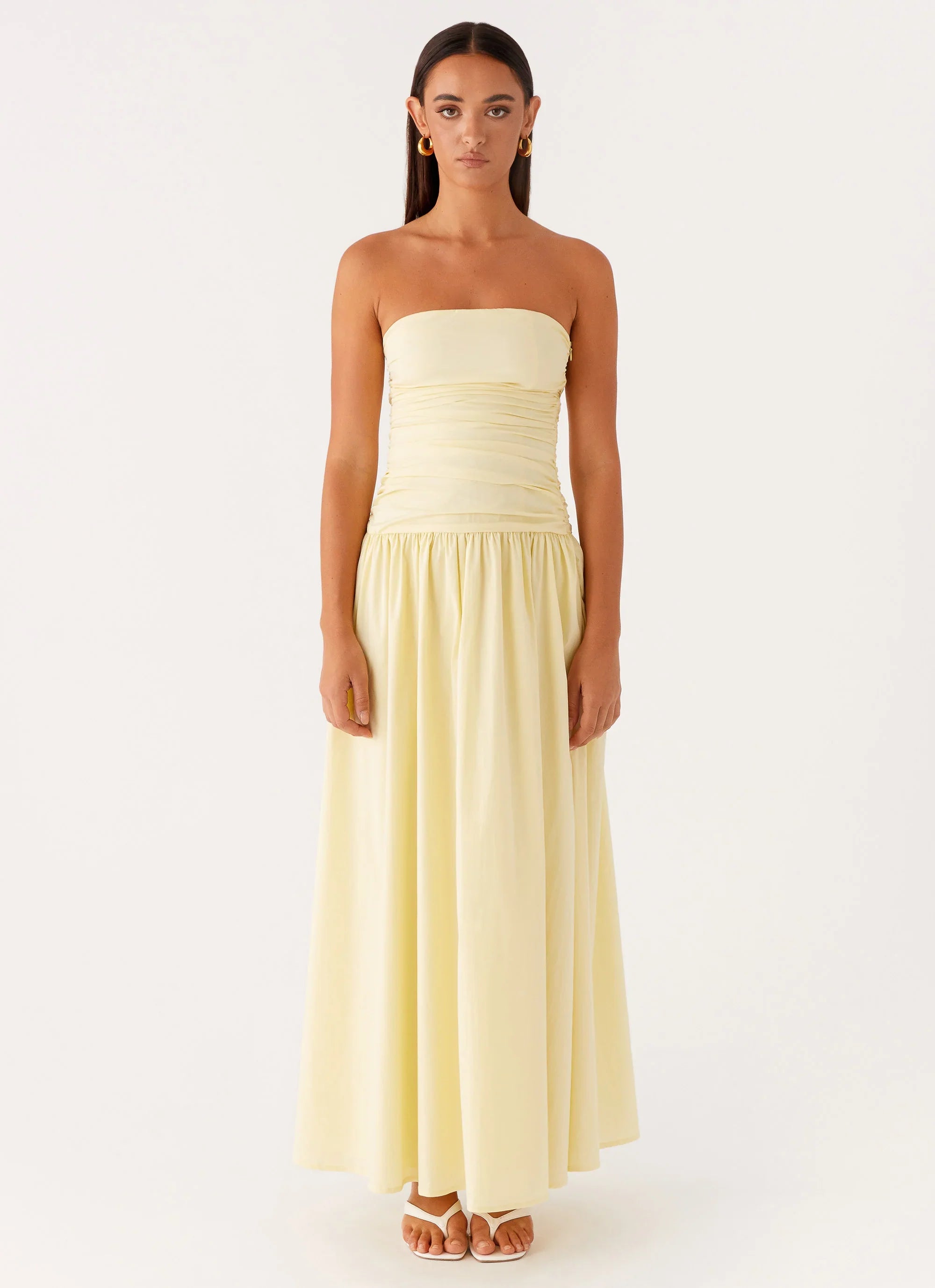 Carmel Maxi Dress - Yellow